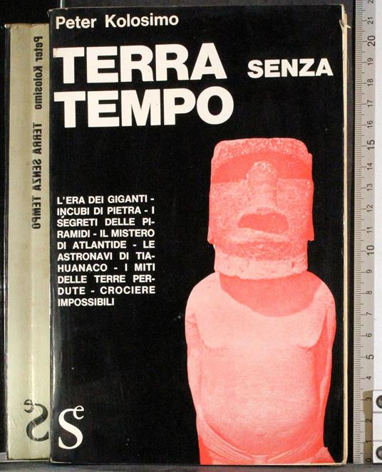 Terra senza tempo - Peter Kolosimo - copertina
