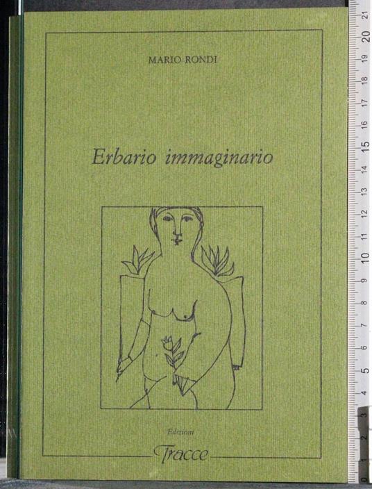Erbario immaginario - Mario Rondi - copertina