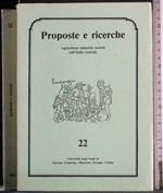 Proposte e ricerche N 22