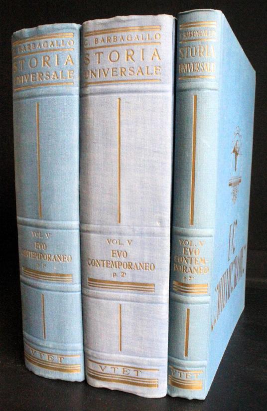 Storia universale Vol 4. Evo moderno pt 1-2-3 - Barbagallo - copertina