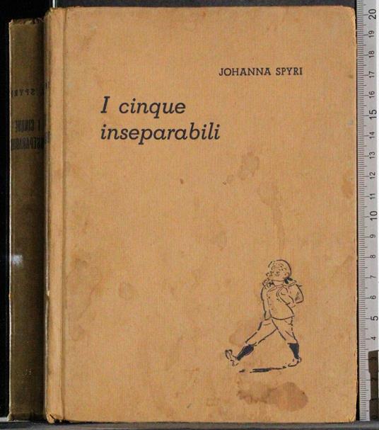 I cinque inseparabili - Johanna Spyri - copertina
