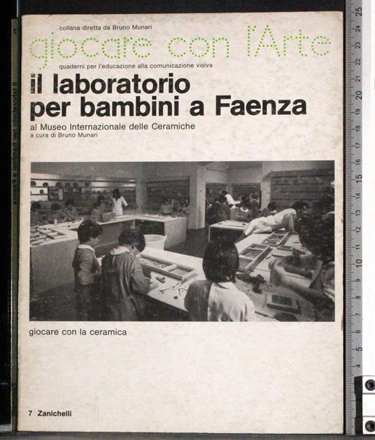 Il laboratorio per bambini a Faenza - Munari - copertina