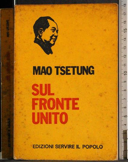 Sul fronte unito - Tse-tung Mao - copertina