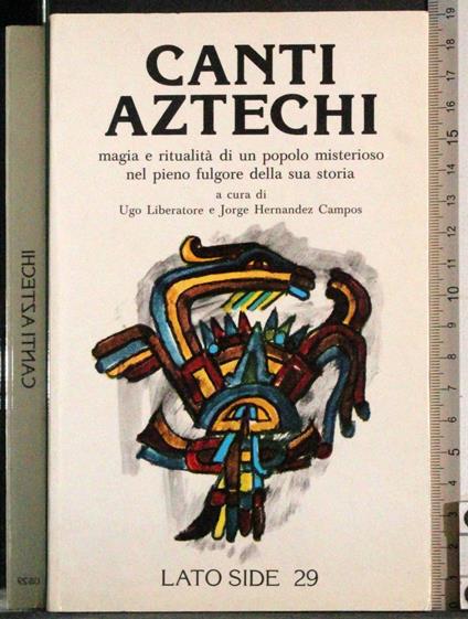 Canti atzechi - copertina