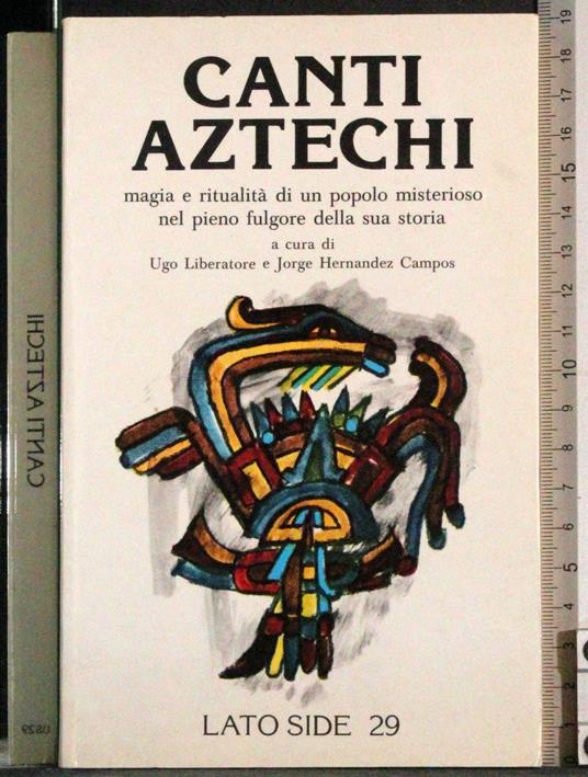 Canti atzechi - copertina