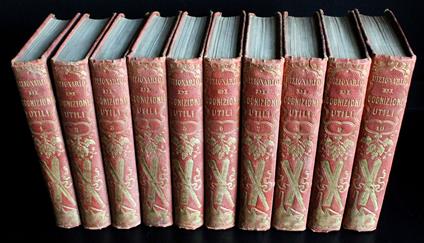 Dizionario Di Cognizioni Utili. 10 Volumi - Bianchi - copertina