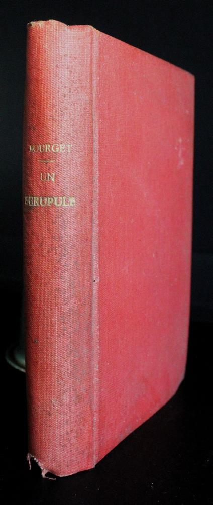 Un Scrupule - Paul Bourget - copertina