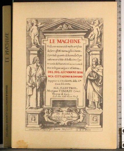 Le machine - Giovanni Branca - copertina