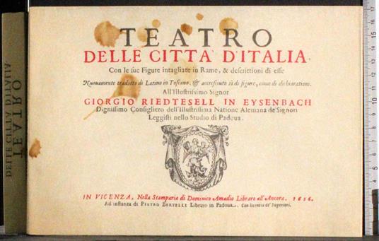Teatro delle città d'Italia - G. Valerio Catullo - copertina