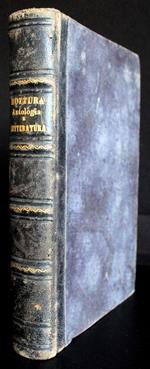 Antologia. Letteratura