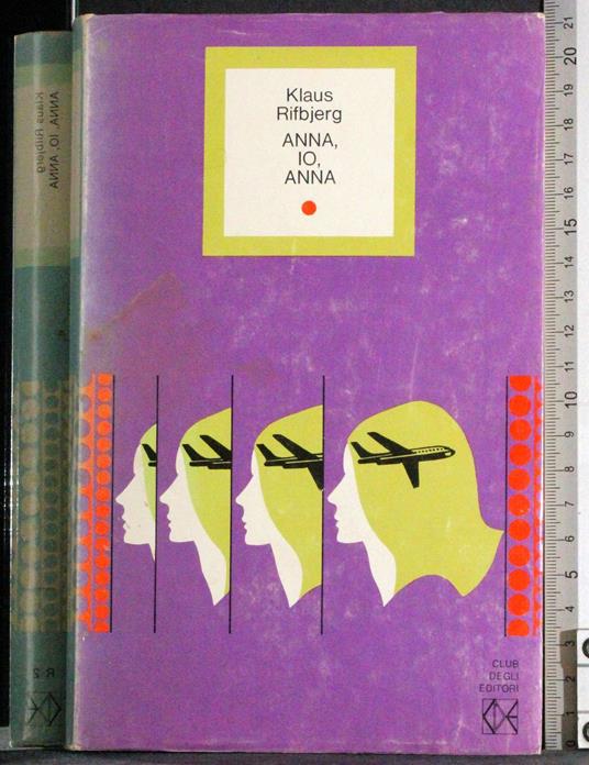 Anna, io, anna - Klaus Rifbjerg - copertina