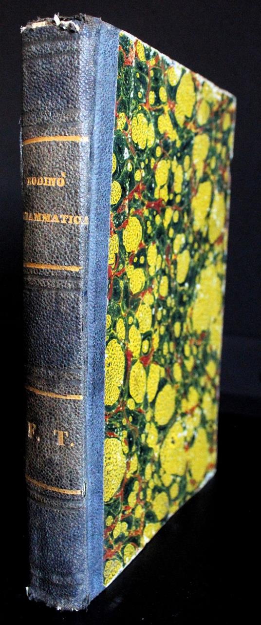 Grammatica Novissima Lingua Italiana - Leopoldo Rodinò - copertina