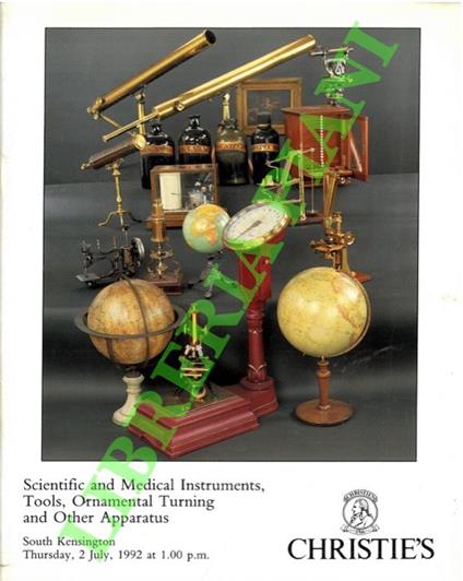 Scientific and Medical Instruments, Tools, Ornamental Turning and Other Apparatus. - copertina