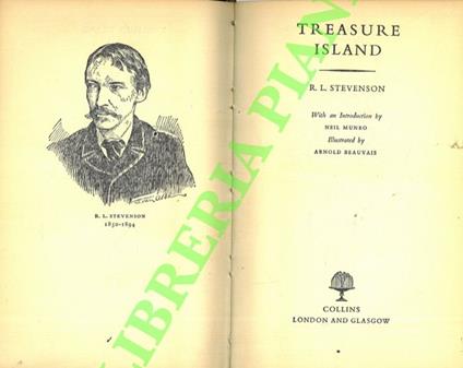 Treasure Island - Robert L. Stevenson - copertina