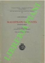 Magistrato di sanità. Inventario