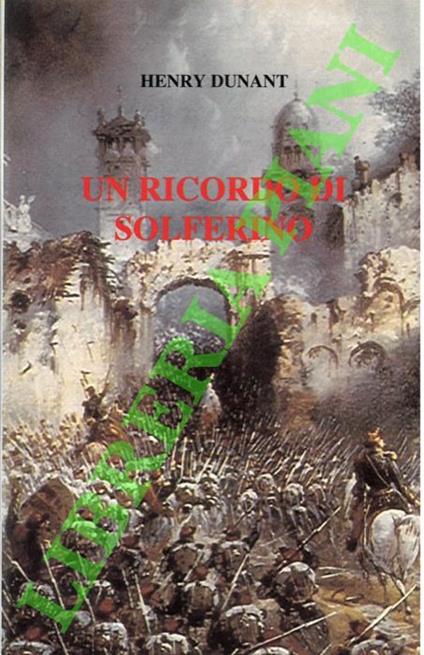 Un ricordo di Solferino - Henry Dunant - copertina