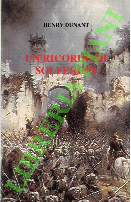 Un ricordo di Solferino - Henry Dunant - copertina
