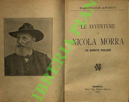 Le avventure di Nicola Morra ex bandito pugliese - copertina