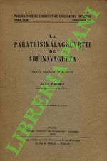 Paratrisikalaghuvrtti de Abhinavagupta. Texte traduit et annoté par André Padoux
