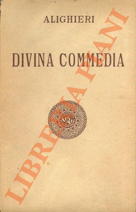 Divina Commedia. - Dante Alighieri - copertina