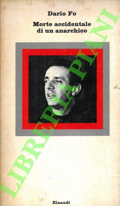 Morte accidentale di un anarchico - Dario Fo - copertina