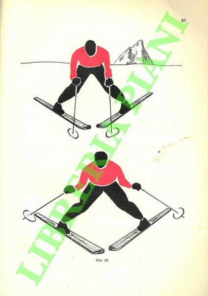 Istruzioni sull'uso degli sci - copertina