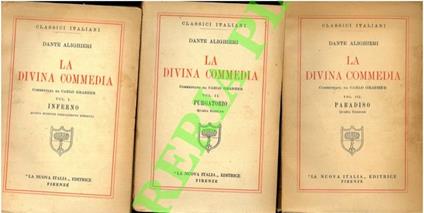 Commedia - Dante Alighieri - copertina