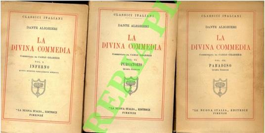 Commedia - Dante Alighieri - copertina