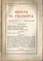 Rivista di filosofia Anno XXI n. 1