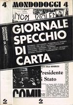 Giornale specchio di carta