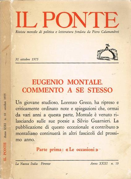 Il Ponte - copertina