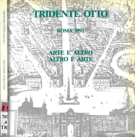 Tridente otto. Roma 1993 - copertina