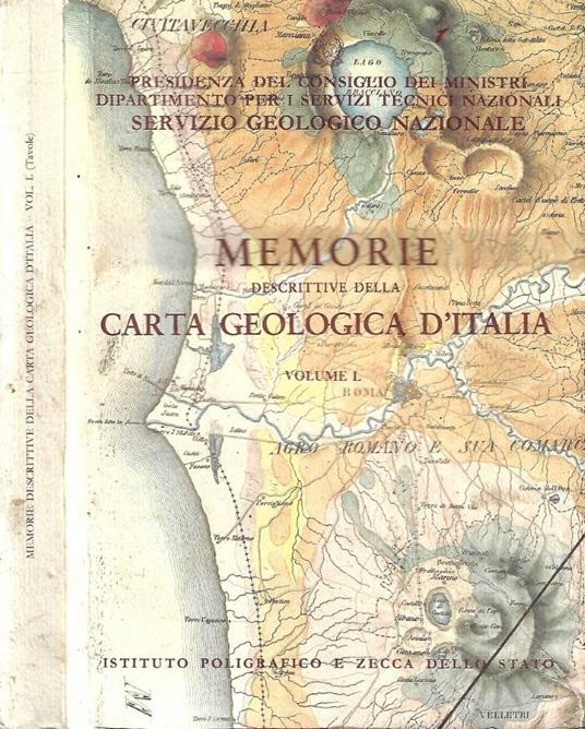 Memorie descrittive della carta geologica d'Italia - copertina