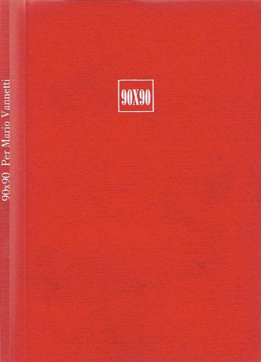 Maschere. 90X90 di Mario Vannetti - Lara Vinca Masini - copertina