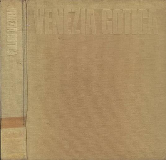 Venezia gotica - Edoardo Arslan - copertina