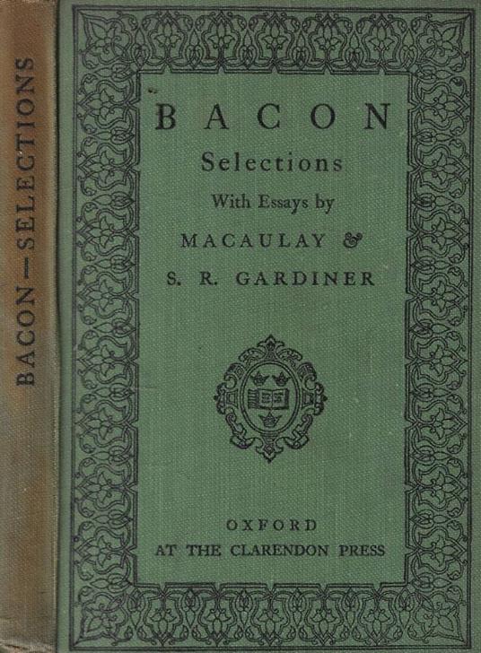 Selections - Francis Bacon - copertina