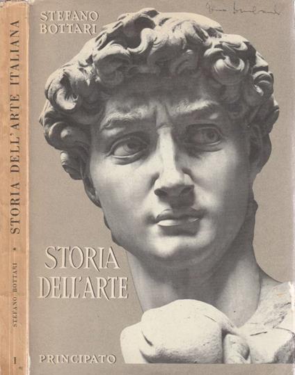 Storia dell'arte italiana vol I - Stefano Bottari - copertina