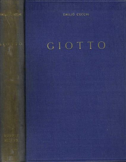Giotto - Emilio Cecchi - copertina