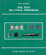 Due testi dell' Italia Preromana