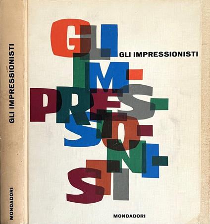 Gli impressionisti - Piero Del Giudice - copertina