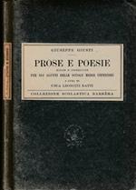 Prose e poesie