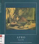 Afro fino al 1952