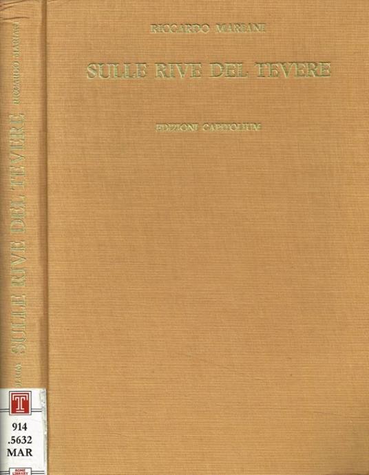 Sulle rive del Tevere - Riccardo Mariani - copertina
