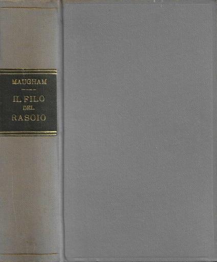 Il filo del rasoio - W. Somerset Maugham - copertina