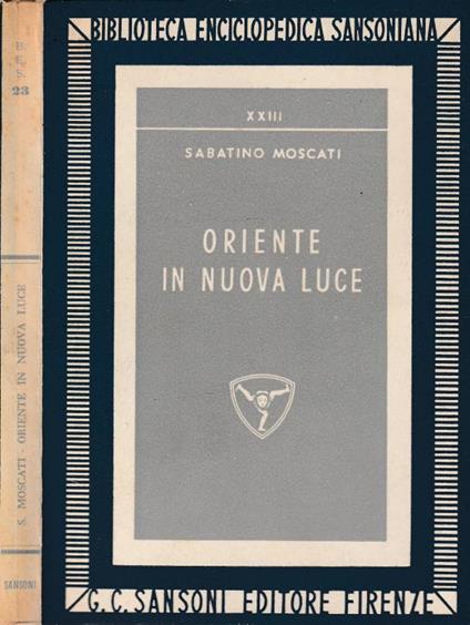 Oriente in nuova luce - Sabatino Moscati - copertina