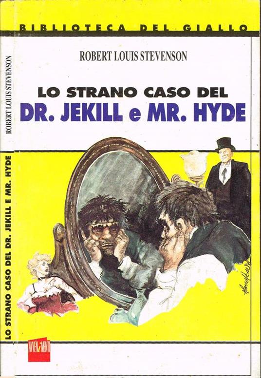 Lo strano caso del Dr. Jekill e Mr. Hide - Robert Louis Stevenson - copertina
