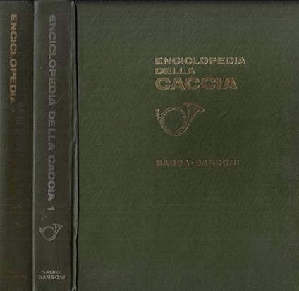 Enciclopedia della caccia - Piero Pieroni - copertina