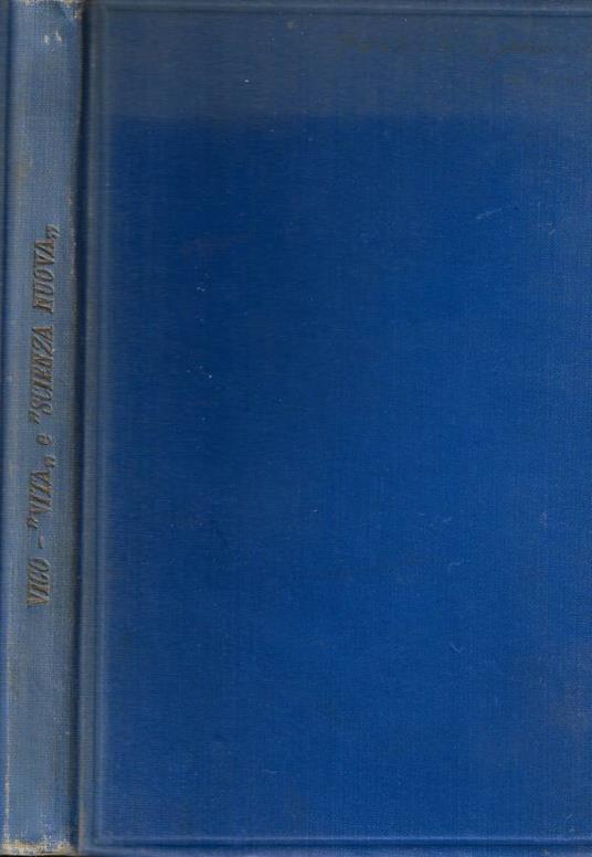 Autobiografia e scienza nuova - Giambattista Vico - copertina