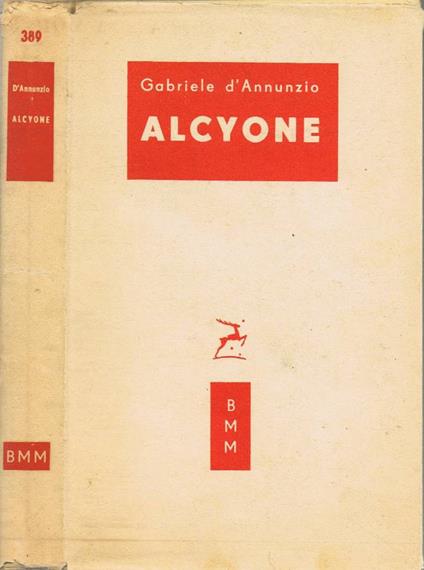 Alcyone - Gabriele D'Annunzio - copertina