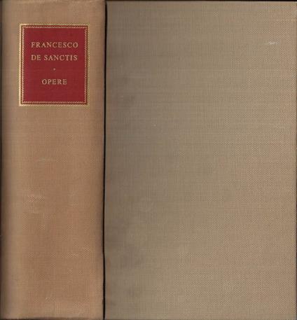 Opere - Francesco De Sanctis - copertina